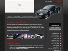 Tablet Screenshot of designlabsigns.co.za